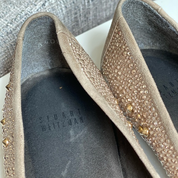 Studded Stuart Weitzman flats - Picture 2 of 6